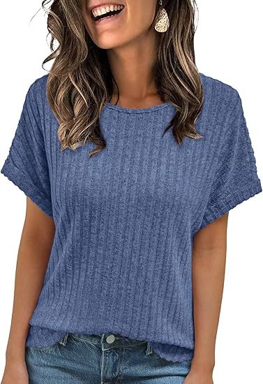 New Women's Round Neck Casual Versatile T-Shirt