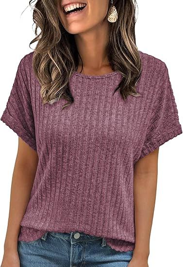 New Women's Round Neck Casual Versatile T-Shirt